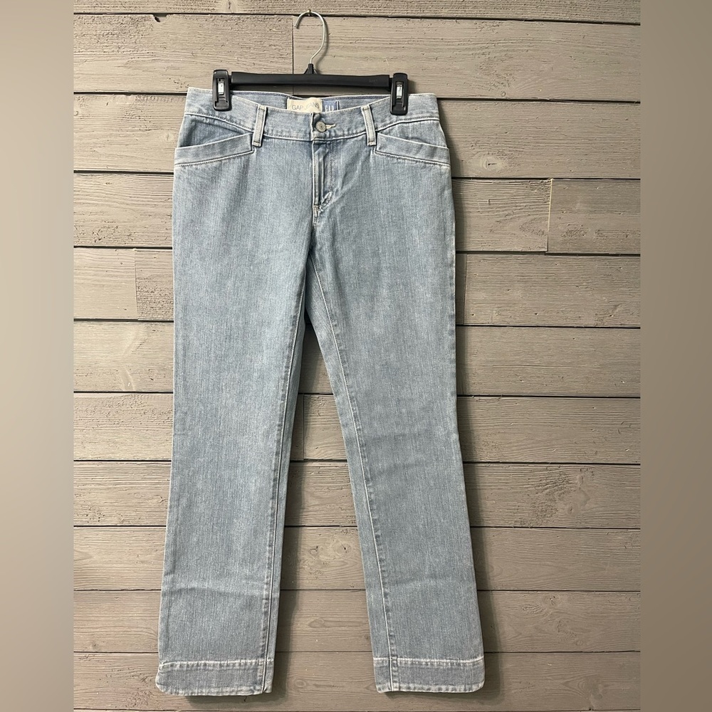 Women’s Clothing Retro Gap Sugar Fisherman Denim Flare Boot Cut Jeans Sz 6